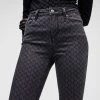 KARL LAGERFELD KL SKINNY-JEANS MIT MONOGRAMM