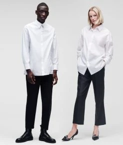 KARL LAGERFELD KARL BY KARL POPELINE-HEMD