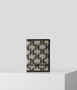 KARL LAGERFELD KL MONOGRAM Reisepass-Etui