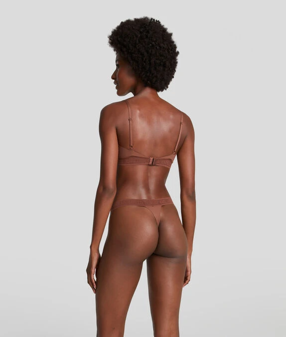 KARL LAGERFELD ULTRALEICHTER TRIANGEL-BH MIT KARL-LOGO – Bild 3