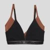 KARL LAGERFELD ULTRALEICHTER TRIANGEL-BH MIT KARL-LOGO - 2ER-PACK