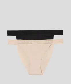 KARL LAGERFELD ULTRALEICHTER SLIP MIT KARL-LOGO – 2ER-PACK