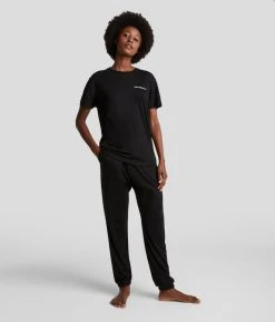 KARL LAGERFELD PYJAMASET MIT KARL-LOGO