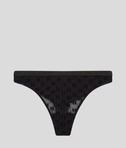 KARL LAGERFELD KL MONOGRAM TANGA