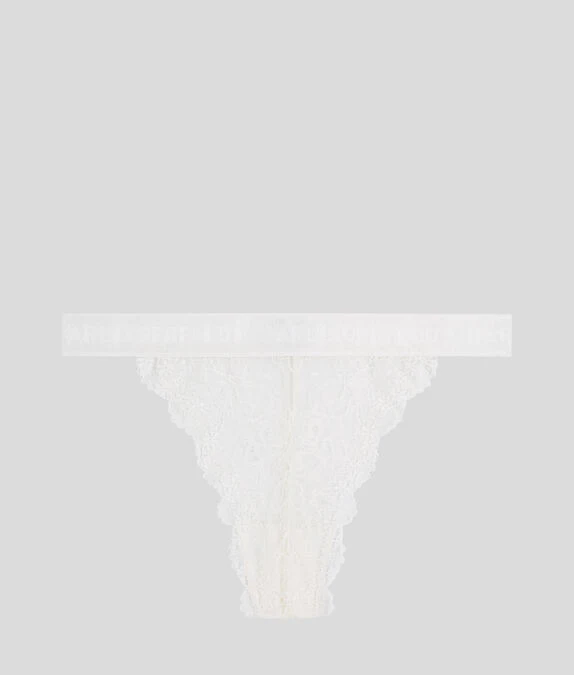 KARL LAGERFELD BRAZILIAN-SLIP MIT SPITZE
