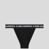 KARL LAGERFELD BRAZILIAN-SLIP MIT LOGO