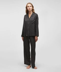 KARL LAGERFELD KL MONOGRAM PYJAMA-SET