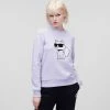 KARL LAGERFELD KARL IKONIK -CHOUPETTE-SWEATSHIRT