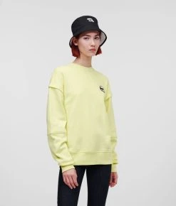 KARL LAGERFELD KARL IKONIK -SWEATSHIRT MIT LÄSSIGER PASSFORM