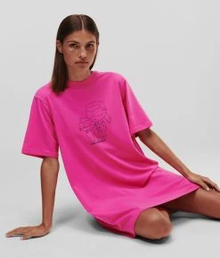 KARL LAGERFELD KARL IKONIK T-SHIRT-NACHTHEMD