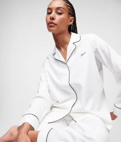 KARL LAGERFELD PYJAMA-SET MIT KARL-SIGNATUR