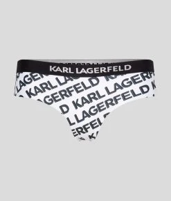 KARL LAGERFELD BIKINIHÖSCHEN MIT KARL-LOGO