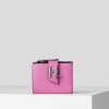 KARL LAGERFELD K/SADDLE MEDIUM KLAPPGELDBÖRSE