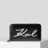 KARL LAGERFELD K/SIGNATURE SOFT PORTEMONNAIE IM KONTINENTALFORMAT