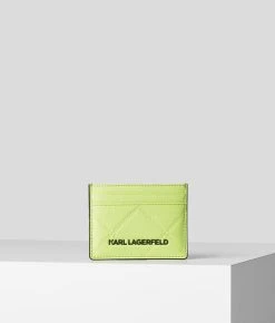 KARL LAGERFELD K/SKUARE KARTENETUI MIT PRÄGUNG