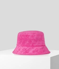 KARL LAGERFELD K/Logo Strandfischerhut Aus Frottee