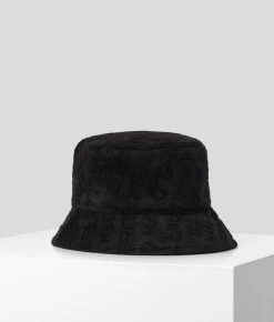 KARL LAGERFELD K/Logo Strandfischerhut Aus Frottee