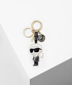 KARL LAGERFELD K/IKONIK -KARL-SCHLÜSSELANHÄNGER
