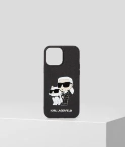 KARL LAGERFELD K/IKONIK -KARL-&-CHOUPETTE IPHONE 13 PRO SCHUTZHÜLLE
