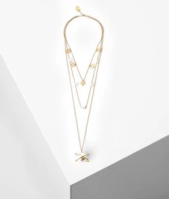 KARL LAGERFELD K/CONSTELLATION PERLENKETTE