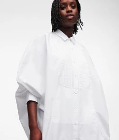 KARL LAGERFELD RUNDES TUNIKA-HEMD, VON HUN KIM PERSÖNLICH AUSGEWÄHLT