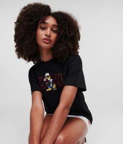 KARL LAGERFELD DISNEY X KARL LAGERFELD LOGO-T-SHIRT