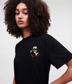 KARL LAGERFELD DISNEY X KARL LAGERFELD ÜBERGROSSES T-SHIRT