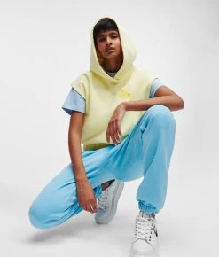 KARL LAGERFELD KARL IKONIK ÄRMELLOSER HOODIE