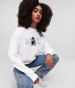 KARL LAGERFELD DISNEY X KARL LAGERFELD LOGO-SWEATSHIRT