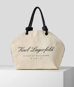 KARL LAGERFELD HOTEL KARL STRAND-TOTE-BAG