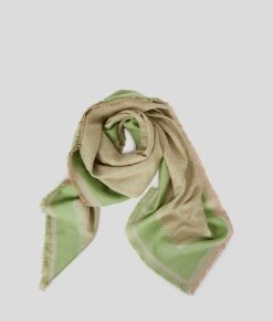 KARL LAGERFELD K/MONOGRAM JACQUARD-SCHAL