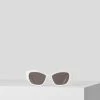 KARL LAGERFELD KL-Logo-Sonnenbrille In Katzenaugenform
