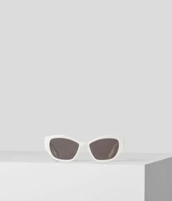 KARL LAGERFELD KL-Logo-Sonnenbrille In Katzenaugenform