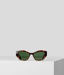 KARL LAGERFELD KL-Logo-Sonnenbrille In Katzenaugenform