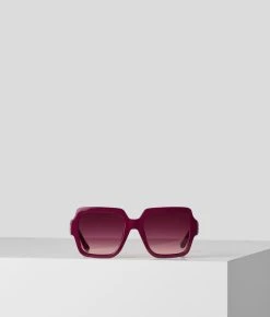 KARL LAGERFELD Karl-Sonnenbrille Mit Kreis-Logo Aus Metall