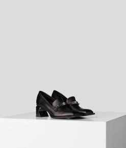 KARL LAGERFELD K-Blok Vorne Geschürzte Loafer