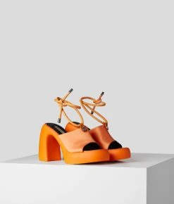 KARL LAGERFELD Astragon Longlace Pantolette