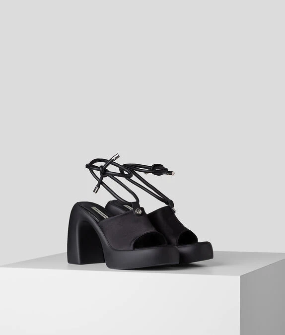KARL LAGERFELD Astragon Longlace Pantolette