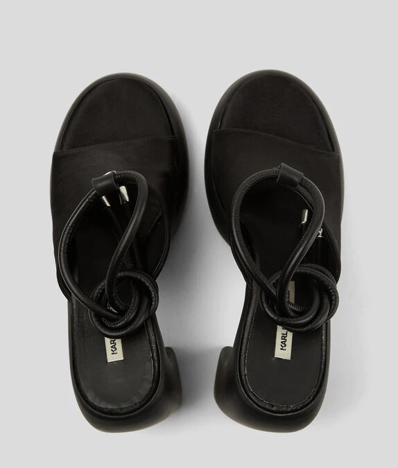 KARL LAGERFELD Astragon Longlace Pantolette – Bild 4