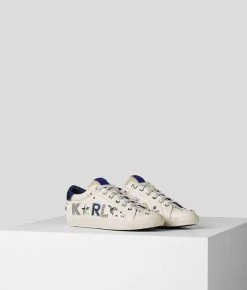 KARL LAGERFELD Skool Galaxy Sneaker Mit Aufnäher