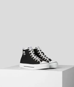 KARL LAGERFELD Kampus Max Ikonic Karl-High-Top-Sneakers