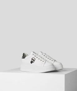 KARL LAGERFELD K/Ikonik Anakapri Sneaker Mit Nietenbesetztem Absatz