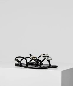 KARL LAGERFELD Slingback-Sandalen JELLY Karl Ikonic