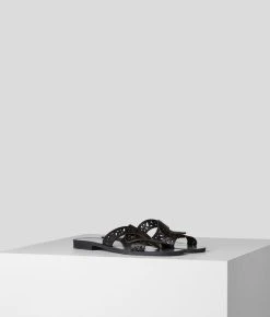 KARL LAGERFELD Skoot Interlok Loop Pantolette